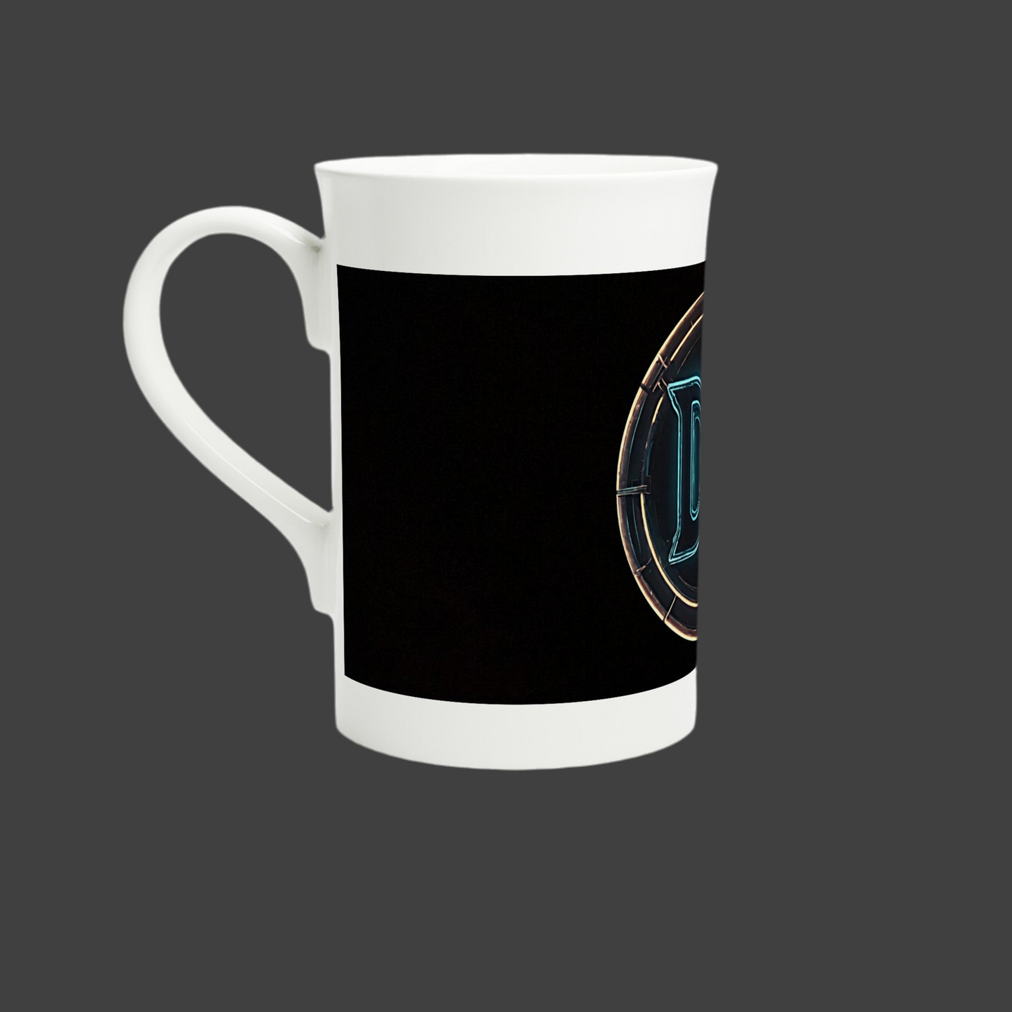 10oz D’yhol’s Des Milliard Fine Porcelain Slim Mug special edition ( Liquid Gold )