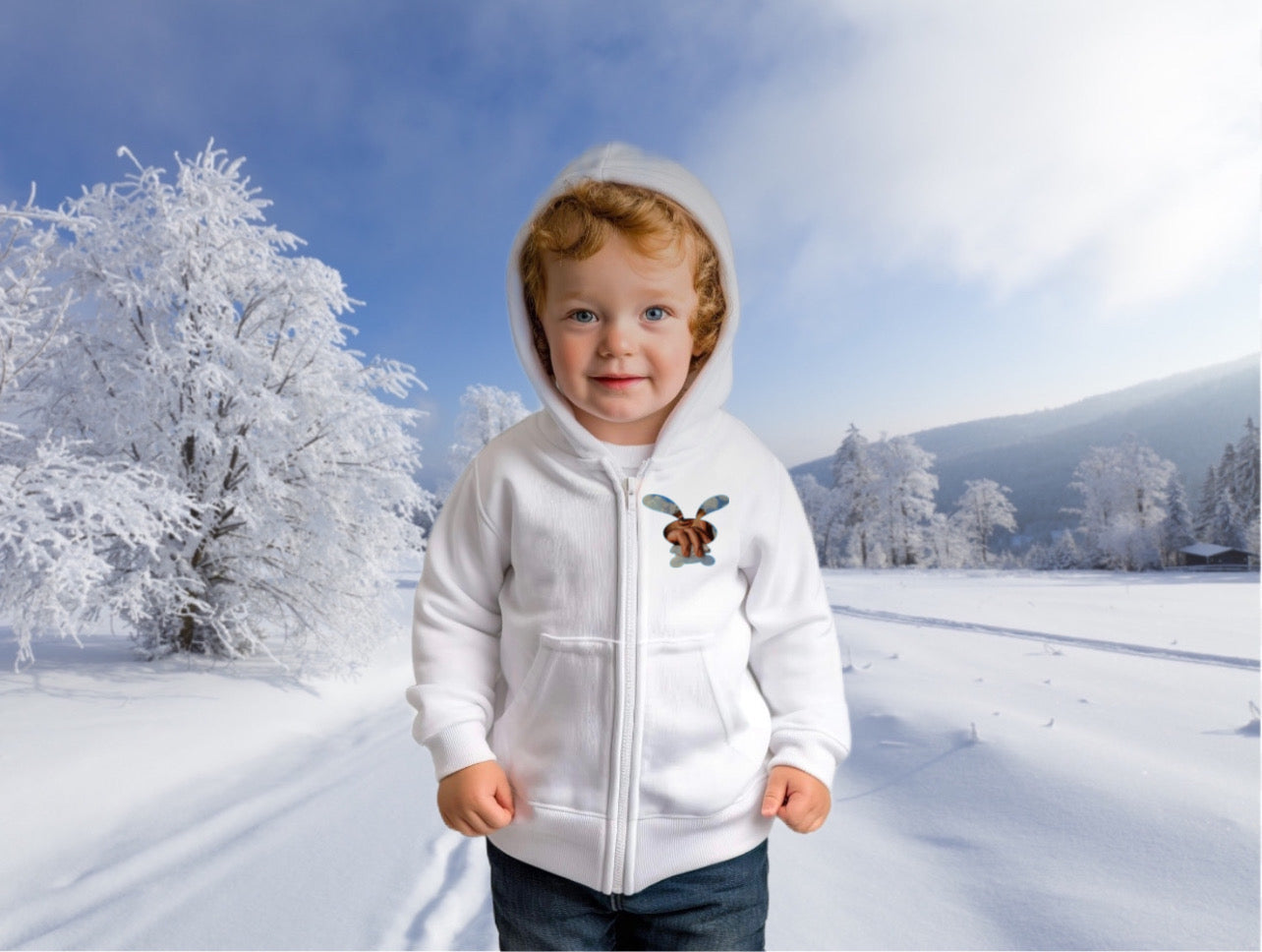 Kids D’yhol’s Des Milliard Zip Fleece Hoodie ( Soul Breakers ) Luxury Edition Fine Art