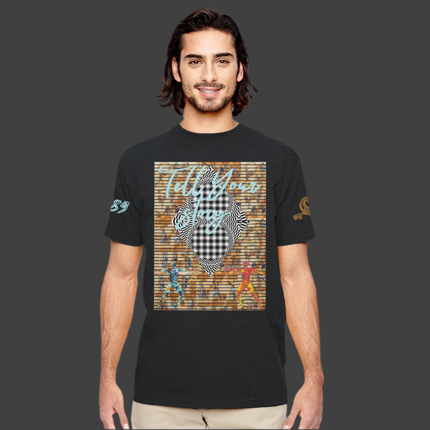 D’yhol’s Des Milliard,  A Organic Unisex Crewneck T-shirt Special Edition ( My Secret )