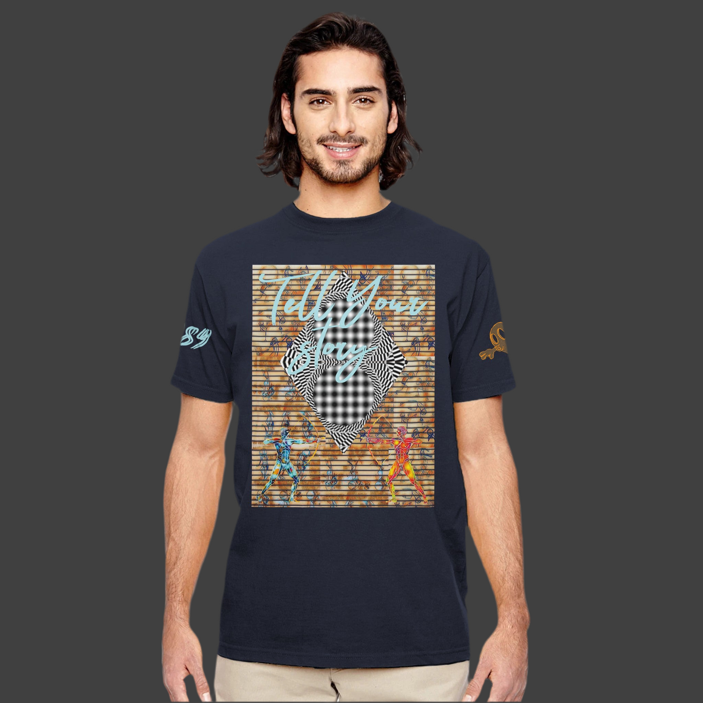 D’yhol’s Des Milliard,  A Organic Unisex Crewneck T-shirt Special Edition ( My Secret )