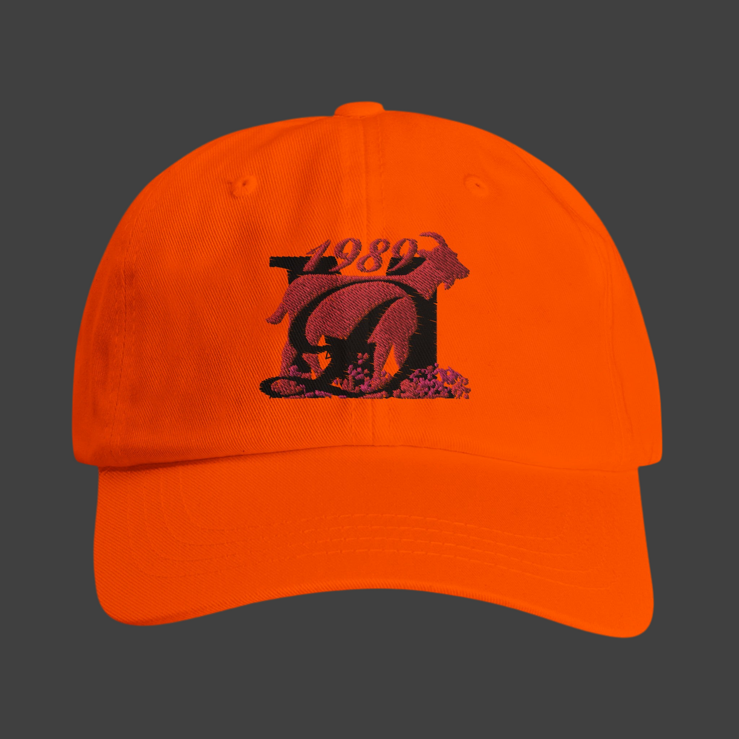 D’yhol’s Des Milliard Premium Low-Profile organic Cotton Twill  Cap Special Edition ( G.O.A.T )