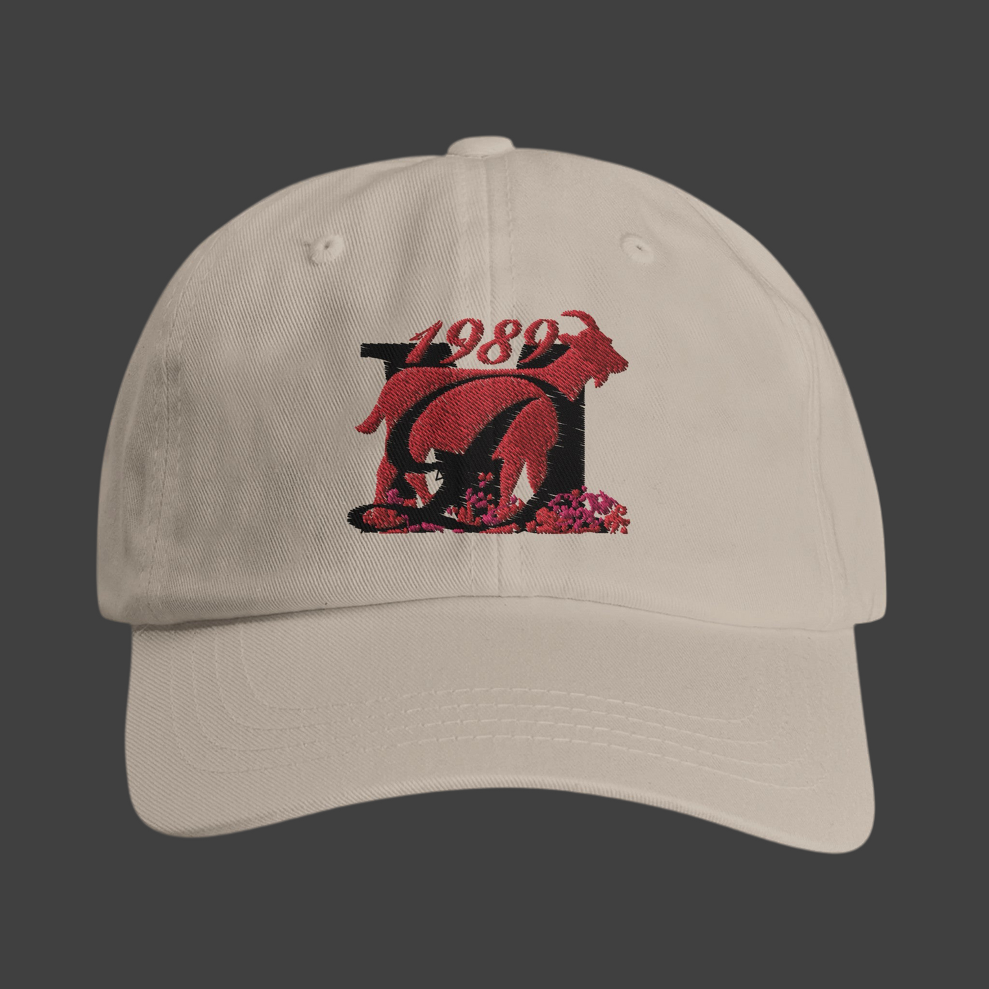 D’yhol’s Des Milliard Premium Low-Profile organic Cotton Twill  Cap Special Edition ( G.O.A.T )