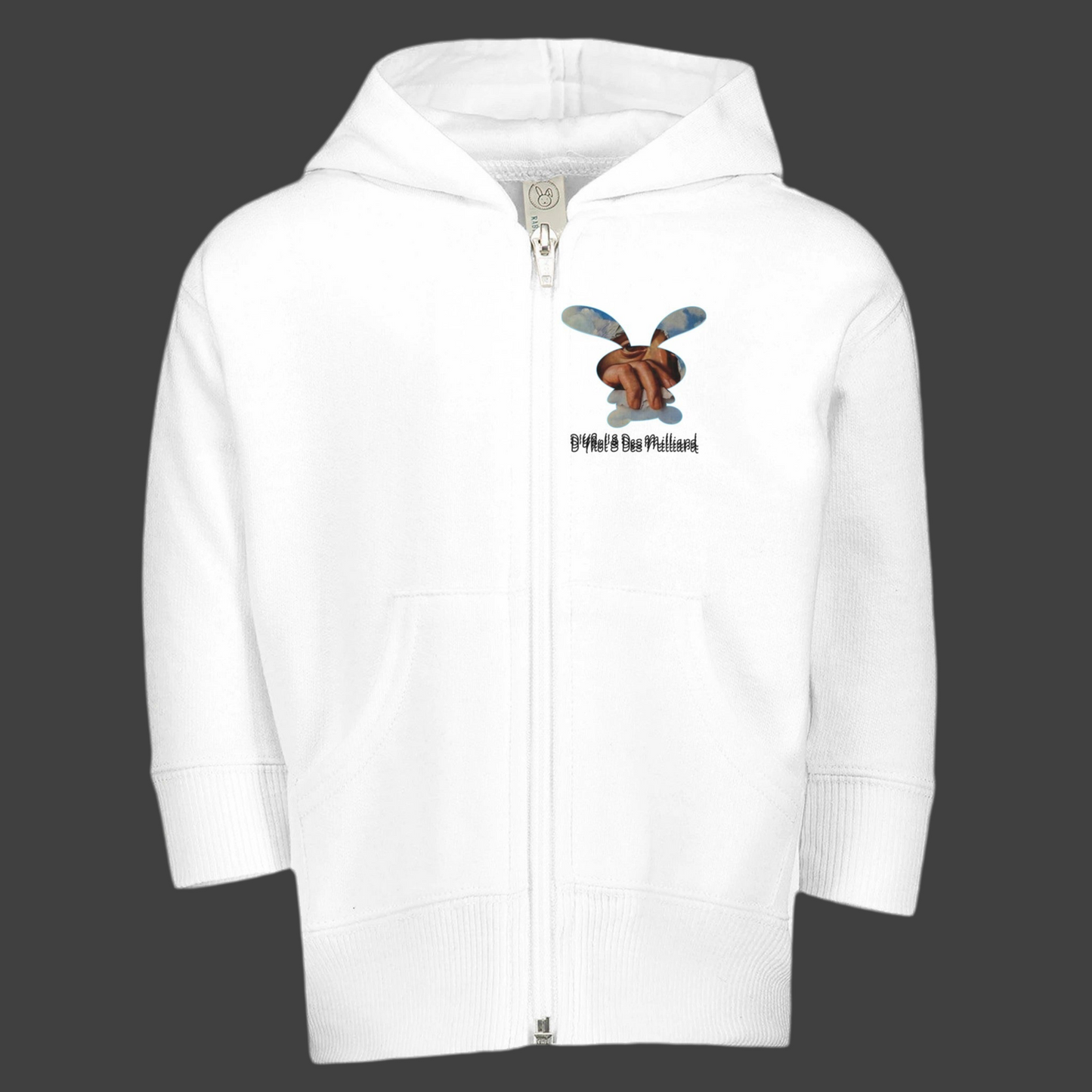 Kids D’yhol’s Des Milliard  Zip Fleece Hoodie ( Soul Breakers ) Luxury Edition Fine Art