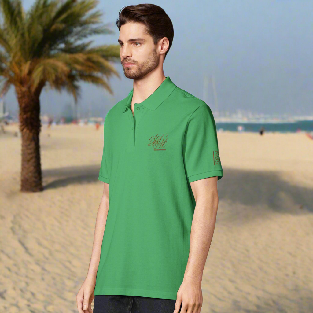 D’yhol’s Des Milliard Unisex Organic Polo Shirt Comfortable Fit   Special Edition ( Executive D.D.M )