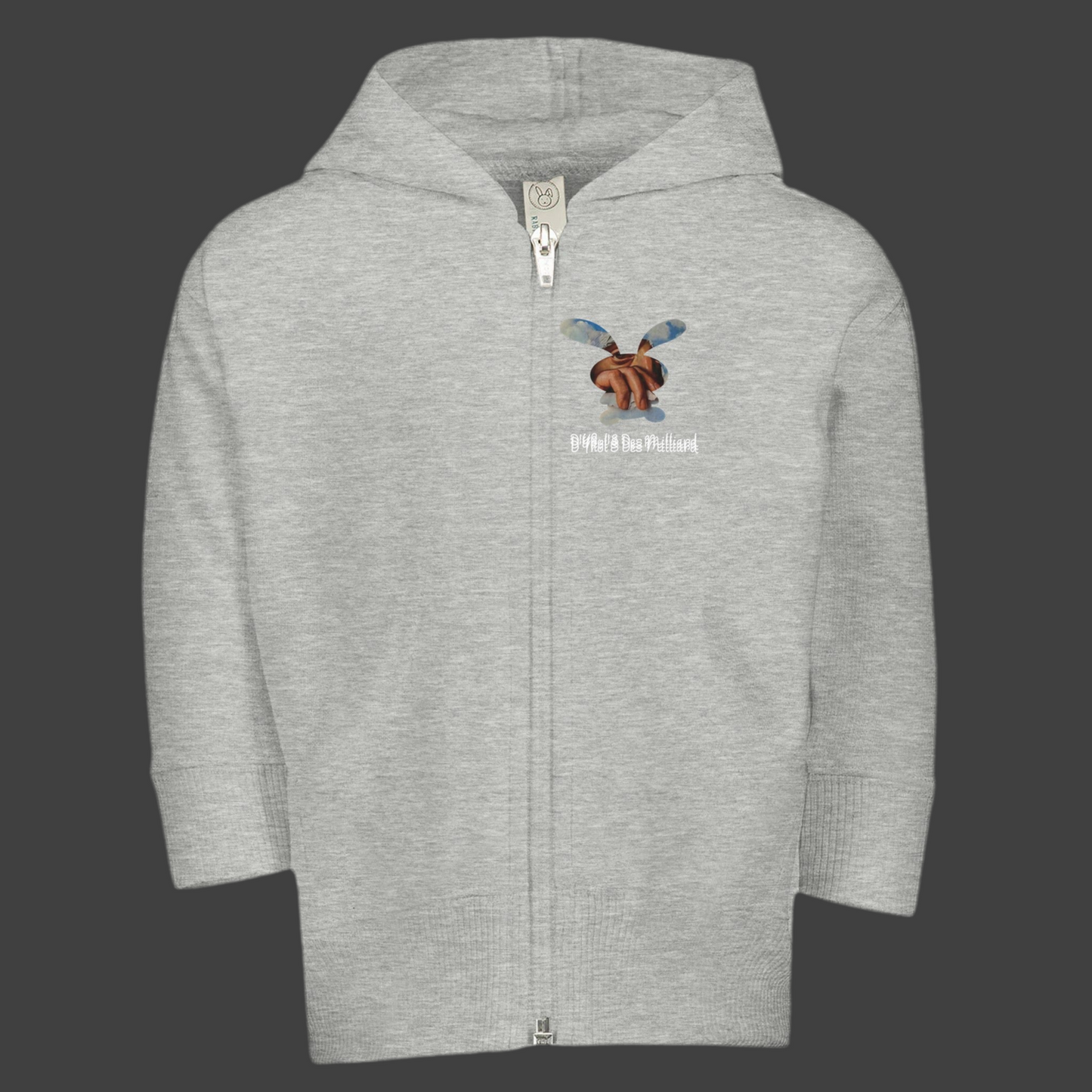 Kids D’yhol’s Des Milliard  Zip Fleece Hoodie ( Soul Breakers ) Luxury Edition Fine Art