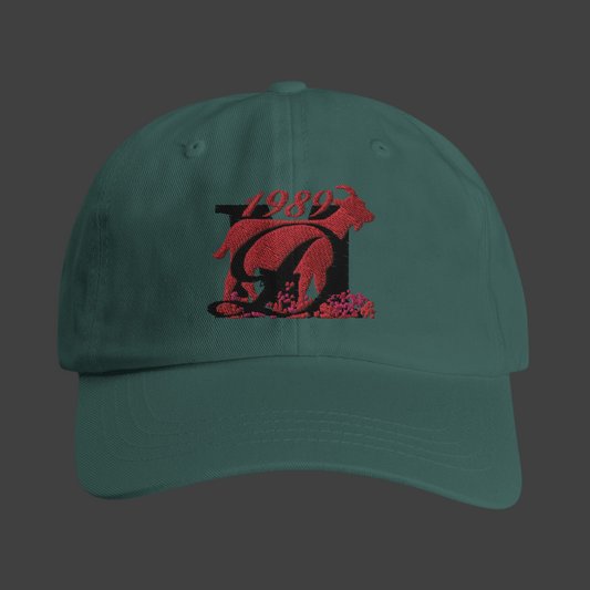 D’yhol’s Des Milliard Premium Low-Profile organic Cotton Twill  Cap Special Edition ( G.O.A.T )