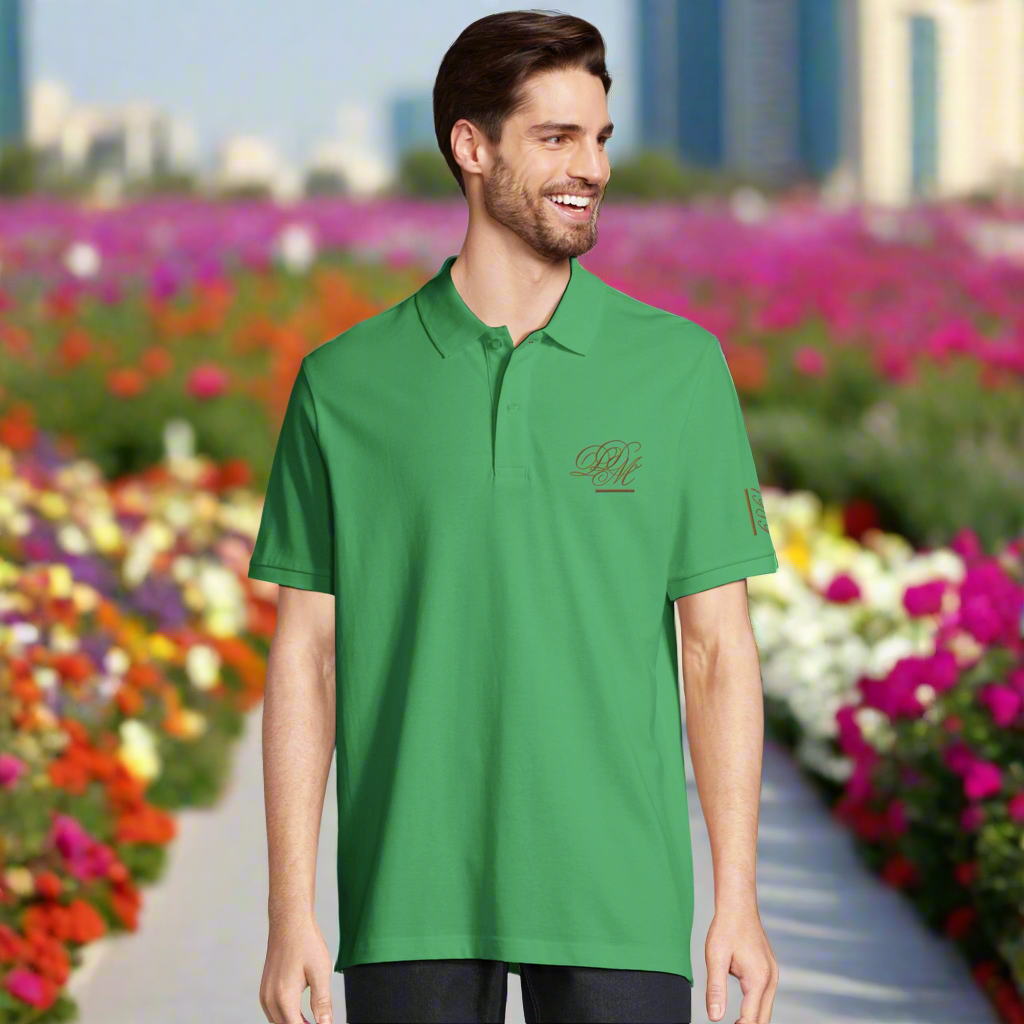 D’yhol’s Des Milliard Unisex Organic Polo Shirt Comfortable Fit   Special Edition ( Executive D.D.M )