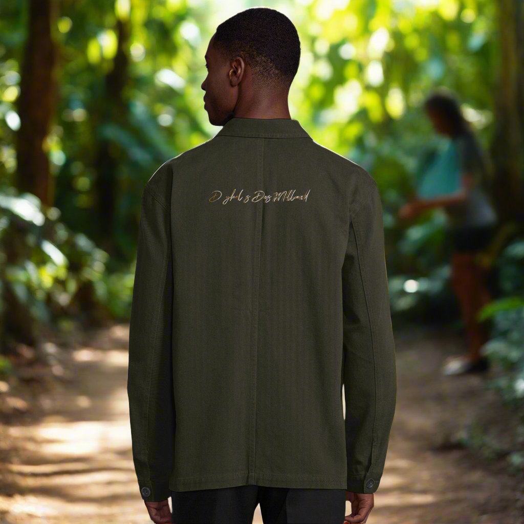 D’yhol’s Des Milliard,Unisex Organic Jacket Comfortable Fit /special edition ( G.O.A.T ) only available in Europe
