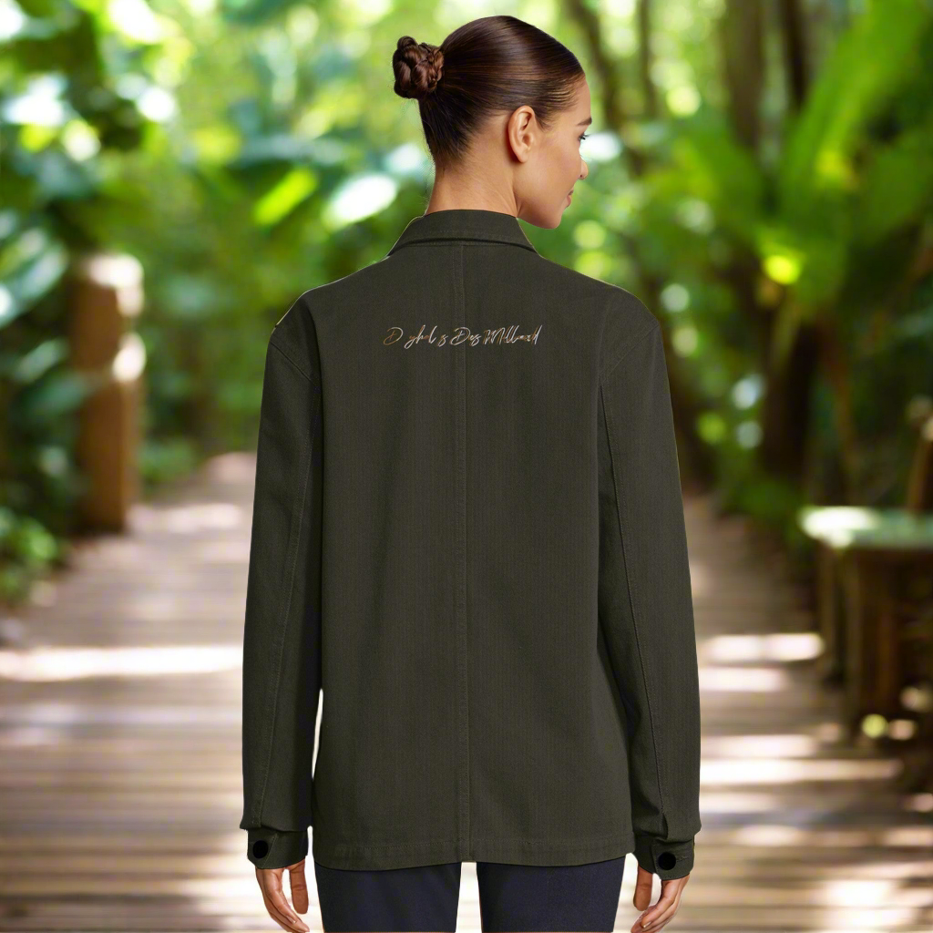D’yhol’s Des Milliard,Unisex Organic Jacket Comfortable Fit /special edition ( G.O.A.T ) only available in Europe