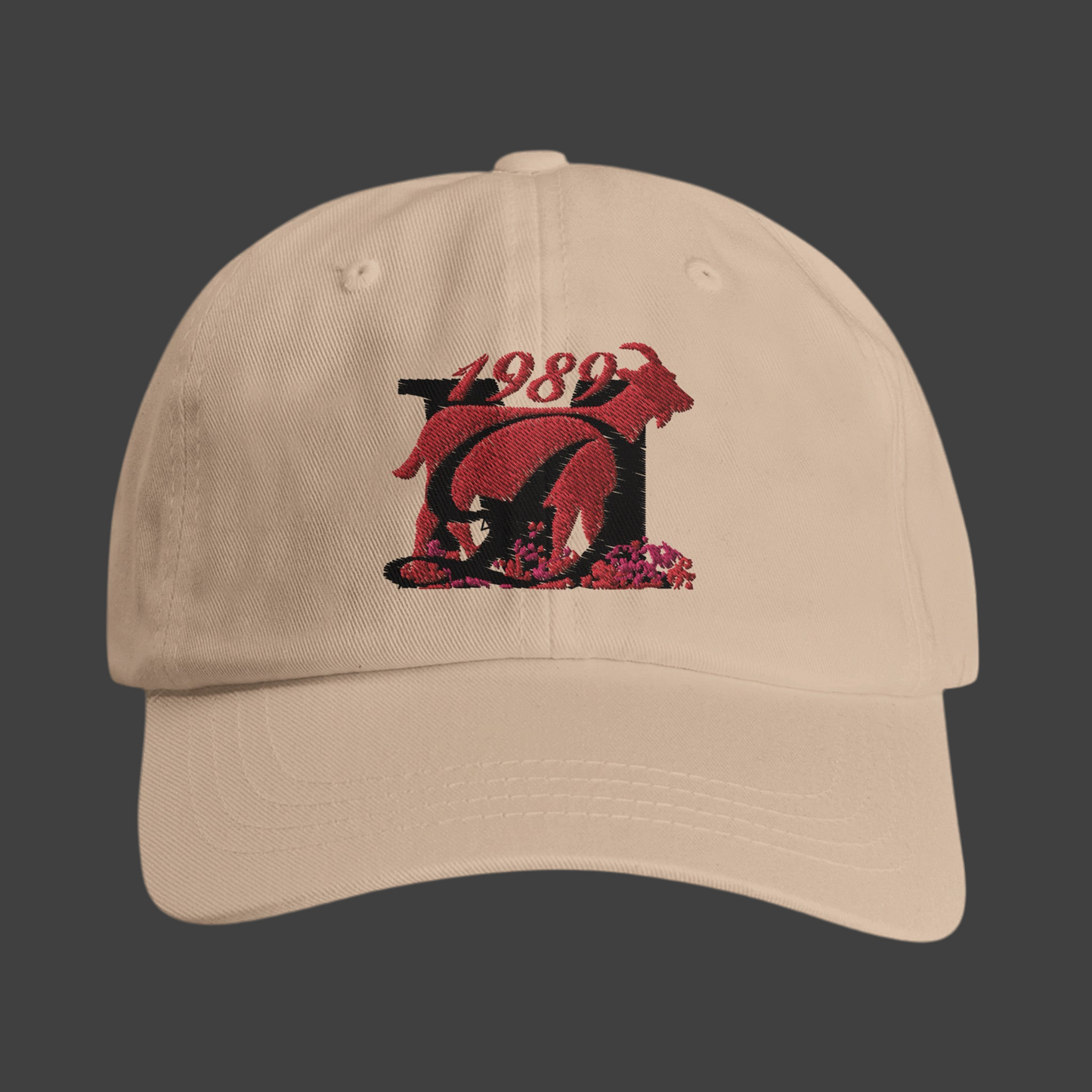 D’yhol’s Des Milliard Premium Low-Profile organic Cotton Twill  Cap Special Edition ( G.O.A.T )