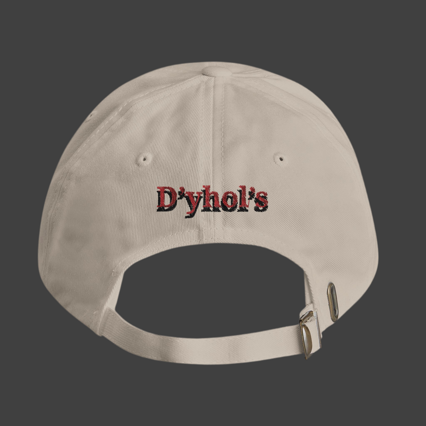 D’yhol’s Des Milliard Premium Low-Profile organic Cotton Twill  Cap Special Edition ( G.O.A.T )