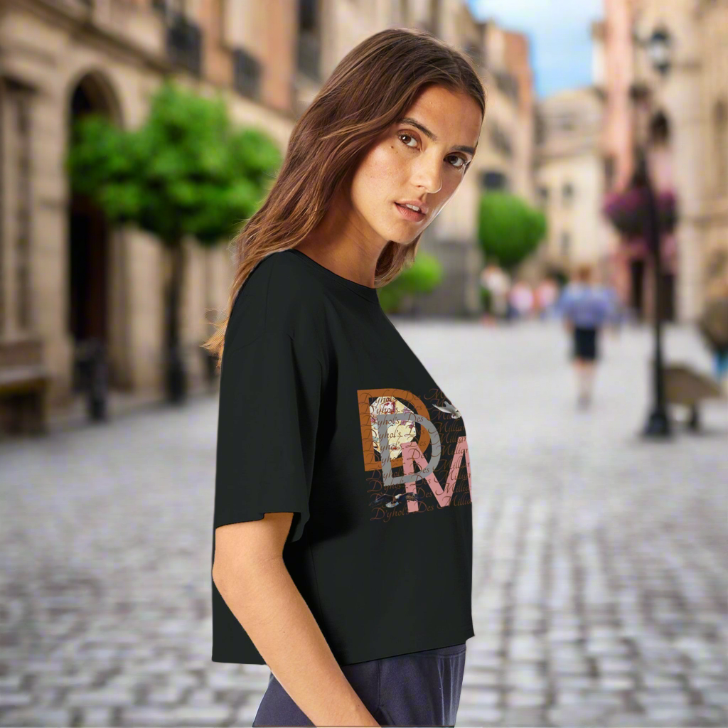D’yhol’s Des Milliard Cropped Heritage Crewneck T-Shirt ( D.D.M Special ( Champion Edition )