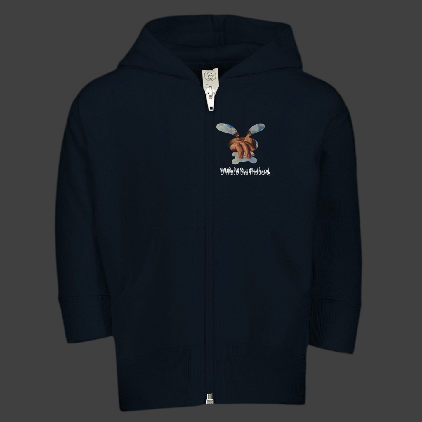 Kids D’yhol’s Des Milliard  Zip Fleece Hoodie ( Soul Breakers ) Luxury Edition Fine Art