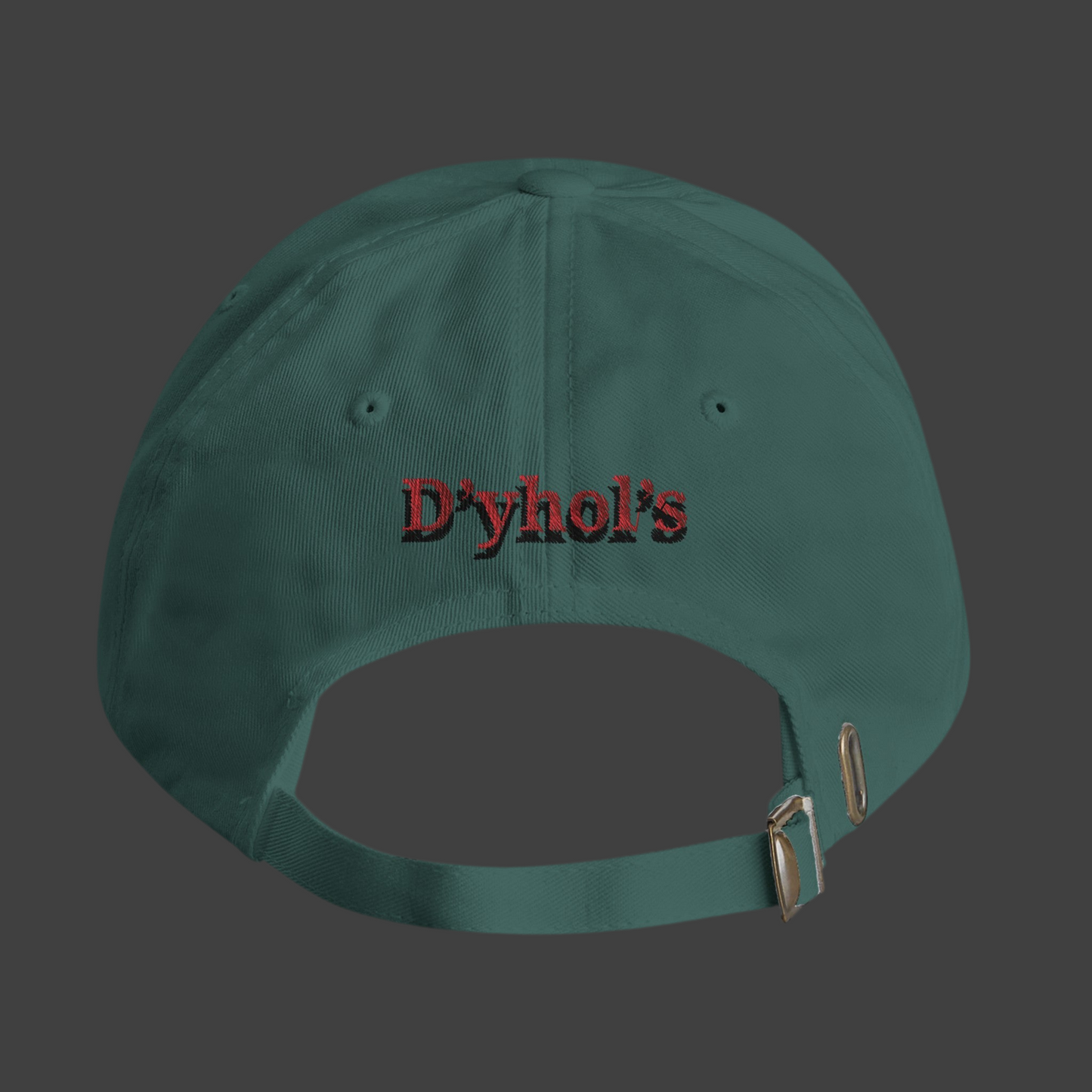 D’yhol’s Des Milliard Premium Low-Profile organic Cotton Twill  Cap Special Edition ( G.O.A.T )