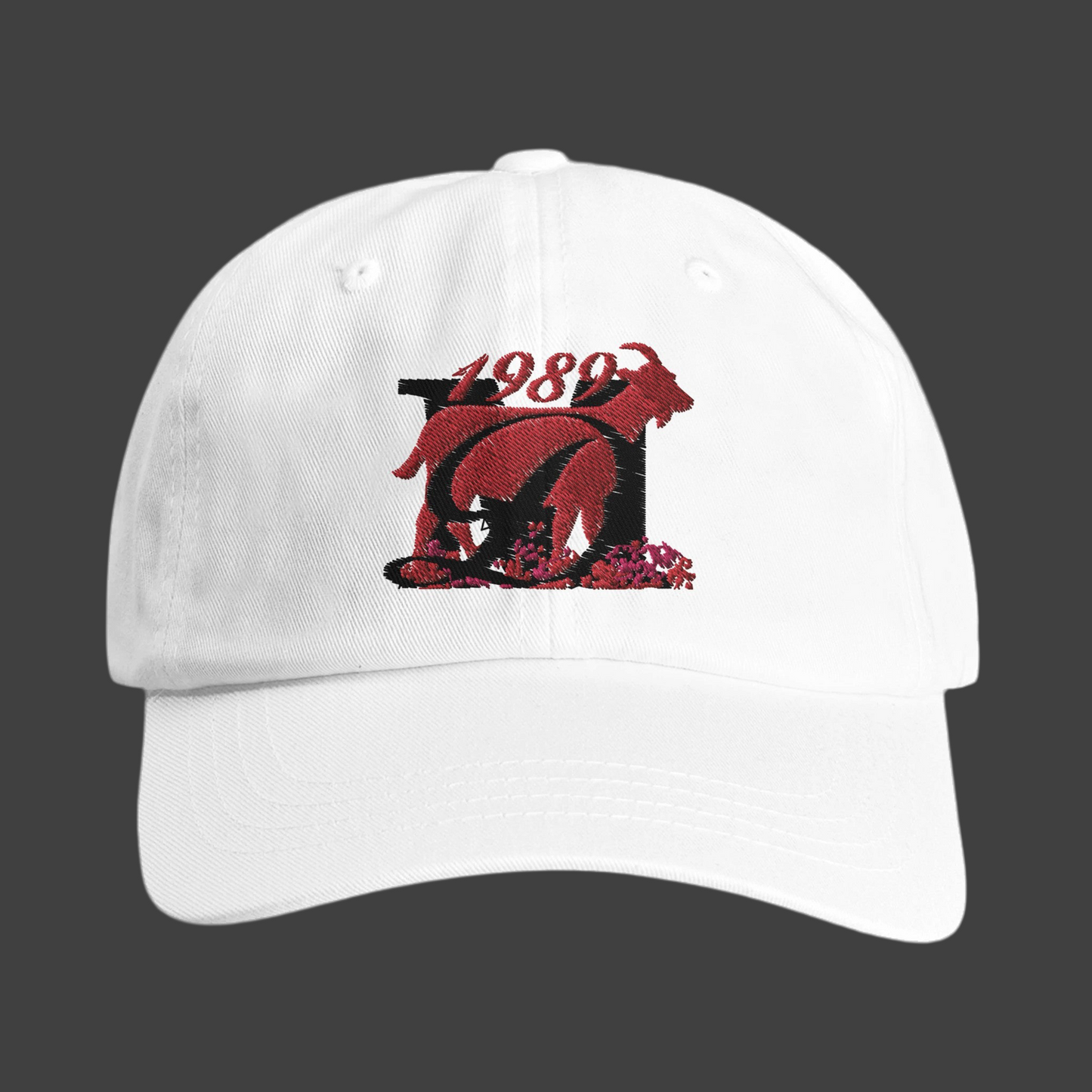 D’yhol’s Des Milliard Premium Low-Profile organic Cotton Twill  Cap Special Edition ( G.O.A.T )