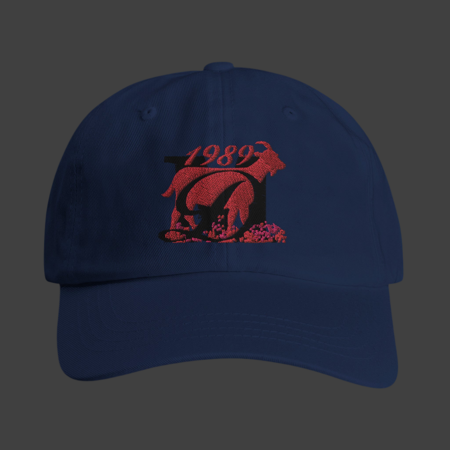 D’yhol’s Des Milliard Premium Low-Profile organic Cotton Twill  Cap Special Edition ( G.O.A.T )